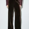 Pantalon large en velours Pantalon large en velours