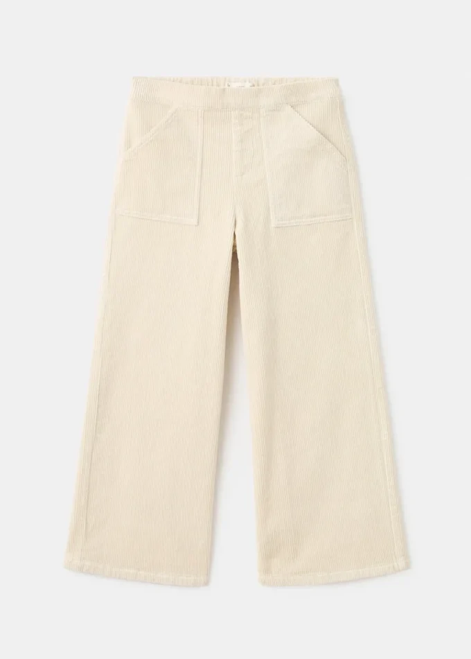 Pantalon large en velours côtelé Pantalon large en velours côtelé