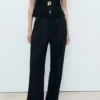 Pantalon large à plis Pantalon large à plis
