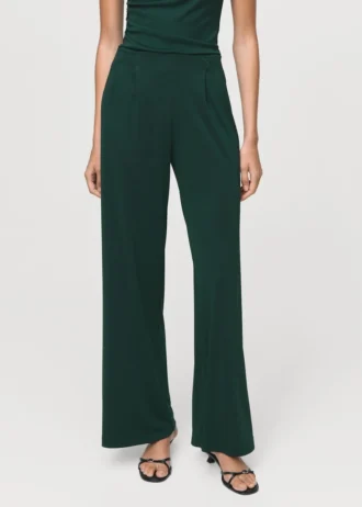 Pantalon large à plis Pantalon large à plis