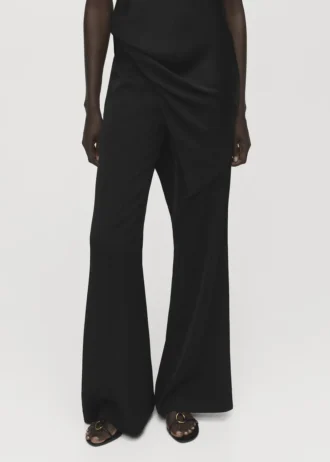 Pantalon long évasé