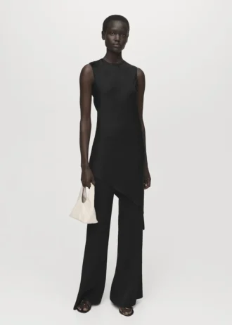 Pantalon long évasé