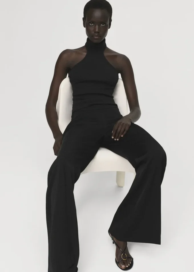 Pantalon long évasé Pantalon long évasé