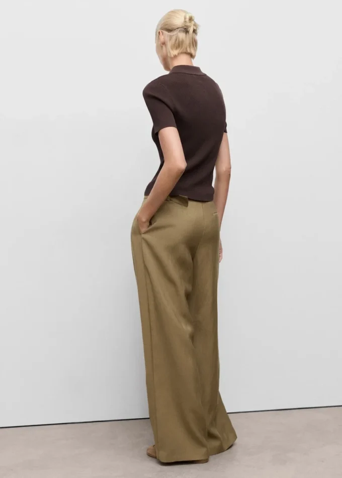 Pantalon paperbag avec ceinture Pantalon paperbag avec ceinture