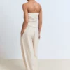 Pantalon paperbag en coton Pantalon paperbag en coton
