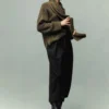 Pantalon à pinces avec fermeture à glissière Pantalon à pinces avec fermeture à glissière