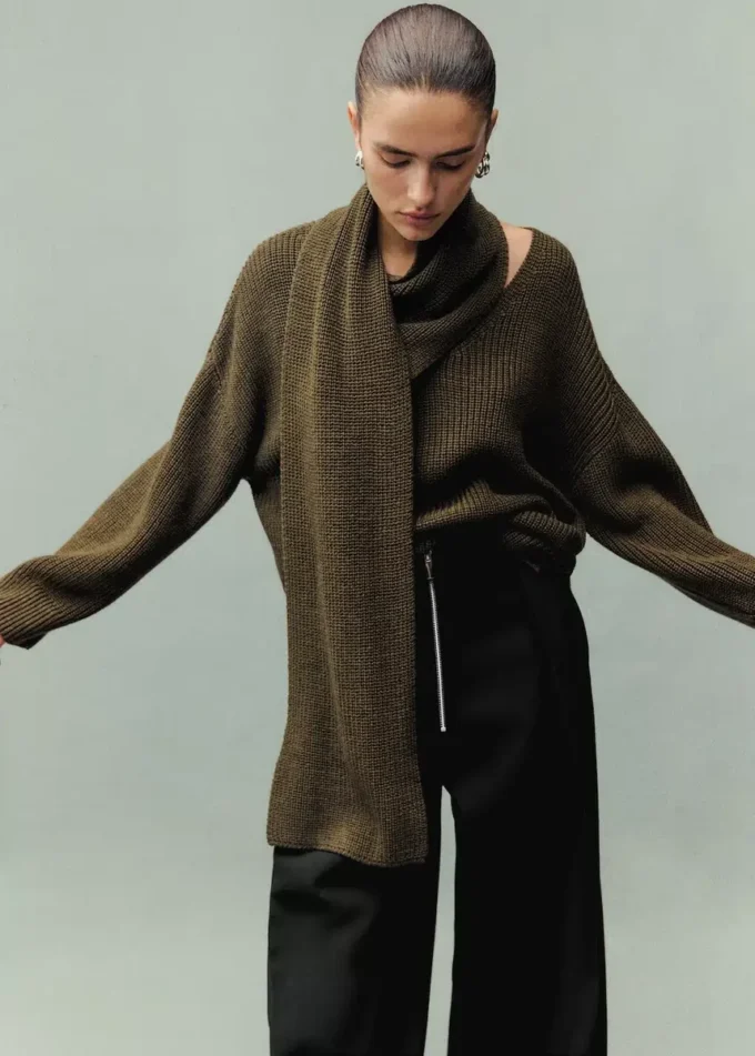 Pantalon à pinces avec fermeture à glissière Pantalon à pinces avec fermeture à glissière