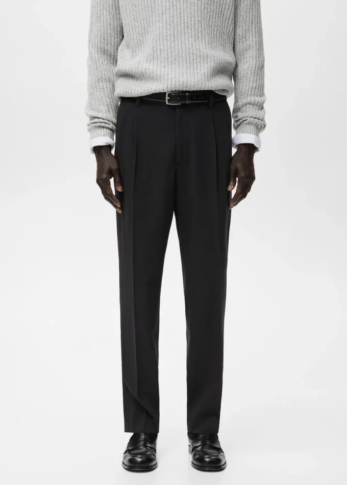 Pantalon à pinces coupe classique Pantalon à pinces coupe classique