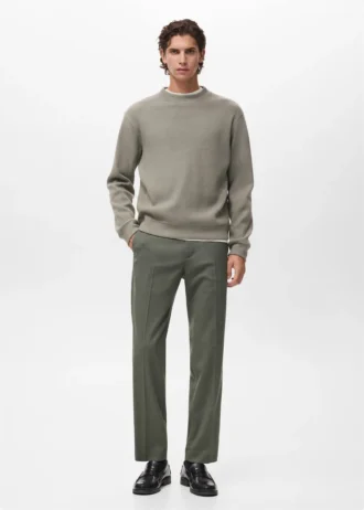 Pantalon à pinces coupe classique
