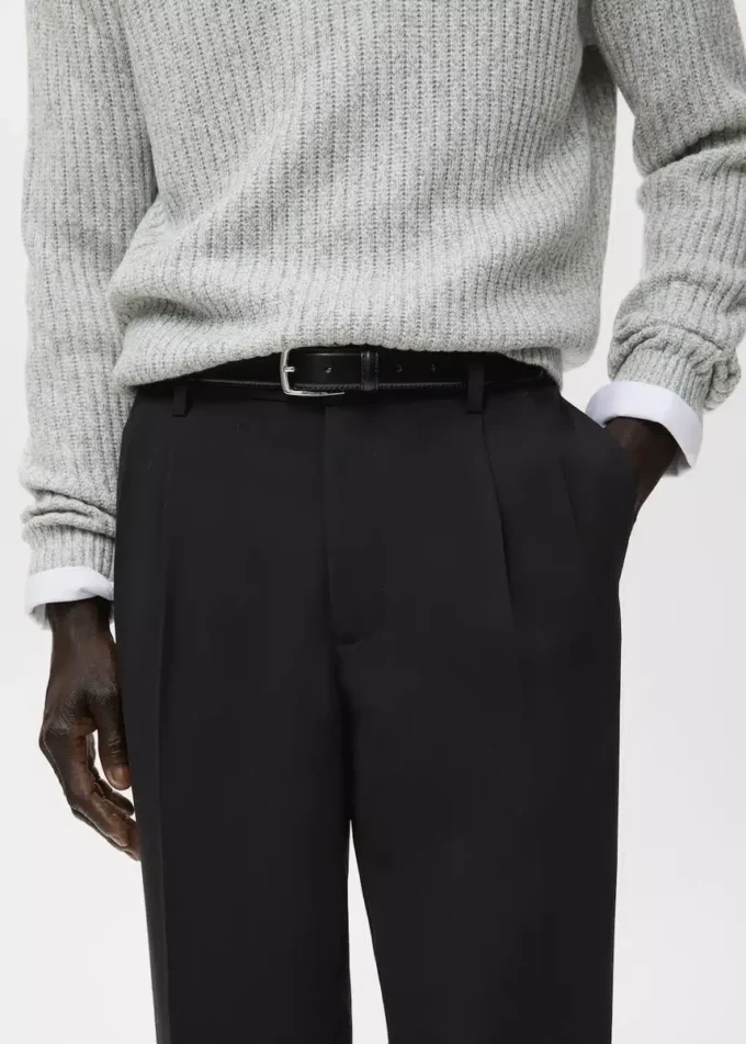 Pantalon à pinces coupe classique Pantalon à pinces coupe classique
