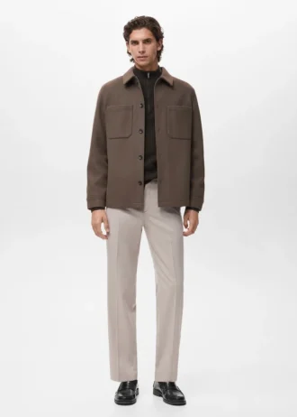 Pantalon à pinces coupe classique MANGO USA