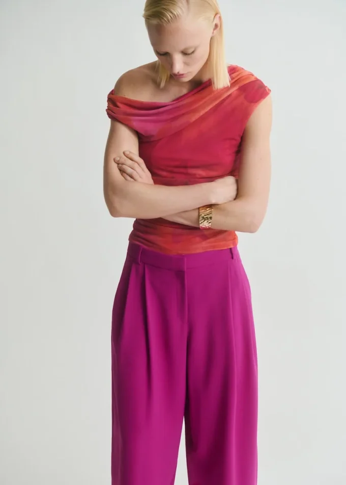 Pantalon à plis Pantalon à plis
