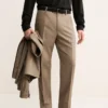 Pantalon plissé 100 % laine vierge Pantalon plissé 100 % laine vierge