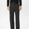 Pantalon plissé coupe décontractée Pantalon plissé coupe décontractée