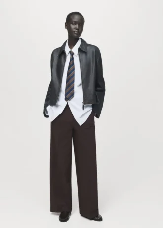 Pantalon à rayures latérales