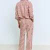 Pantalon à rayures plissé Pantalon à rayures plissé