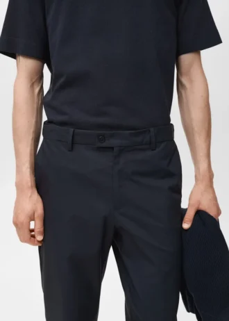 Pantalon slim 100 % coton