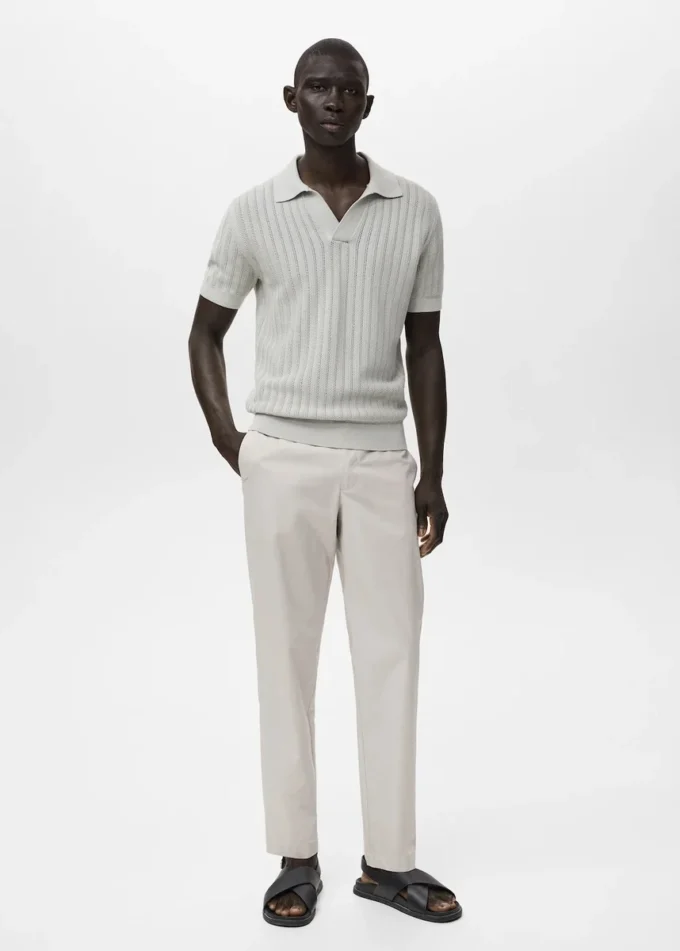 Pantalon slim 100 % coton Pantalon slim 100 % coton
