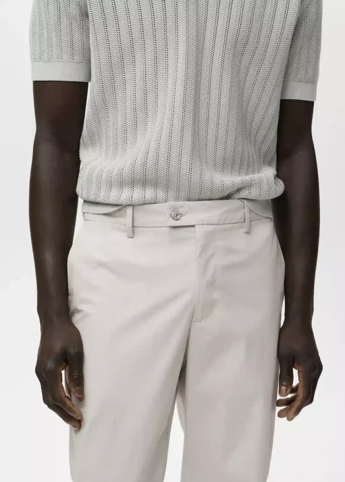 Pantalon slim 100 % coton Pantalon slim 100 % coton