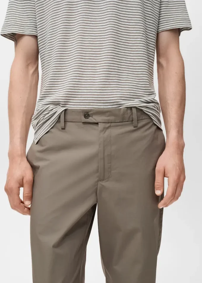 Pantalon slim 100 % coton Pantalon slim 100 % coton
