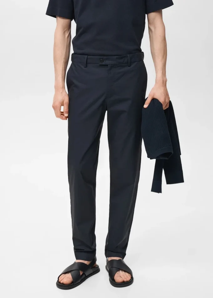 Pantalon slim 100 % coton Pantalon slim 100 % coton