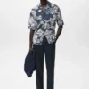 Pantalon slim 100 % lin Pantalon slim 100 % lin