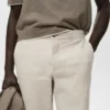 Pantalon slim 100 % lin Pantalon slim 100 % lin