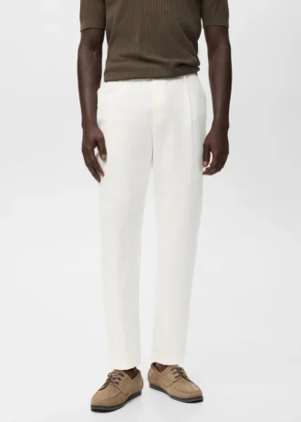 Pantalon slim avec cordon de serrage
