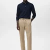 Pantalon slim avec cordon de serrage Pantalon slim avec cordon de serrage