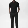 Pantalon slim avec cordon de serrage Pantalon slim avec cordon de serrage