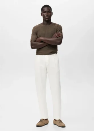 Pantalon slim avec cordon de serrage