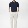 Pantalon slim avec cordon de serrage Pantalon slim avec cordon de serrage