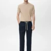 Pantalon slim avec cordon de serrage Pantalon slim avec cordon de serrage