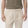 Pantalon slim avec cordon de serrage Pantalon slim avec cordon de serrage
