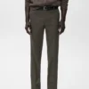 Pantalon slim en flanelle Pantalon slim en flanelle