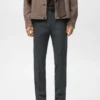 Pantalon slim en flanelle Pantalon slim en flanelle