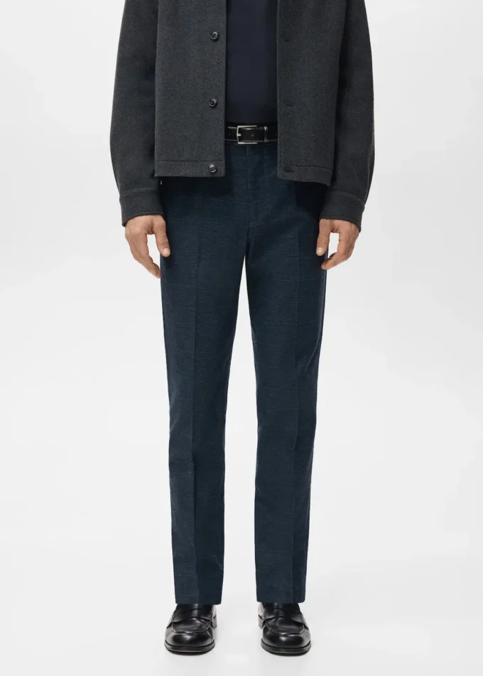Pantalon slim en flanelle Pantalon slim en flanelle