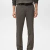 Pantalon slim en flanelle Pantalon slim en flanelle