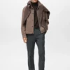 Pantalon slim en flanelle Pantalon slim en flanelle