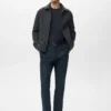 Pantalon slim en flanelle Pantalon slim en flanelle