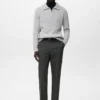 Pantalon slim en flanelle Pantalon slim en flanelle
