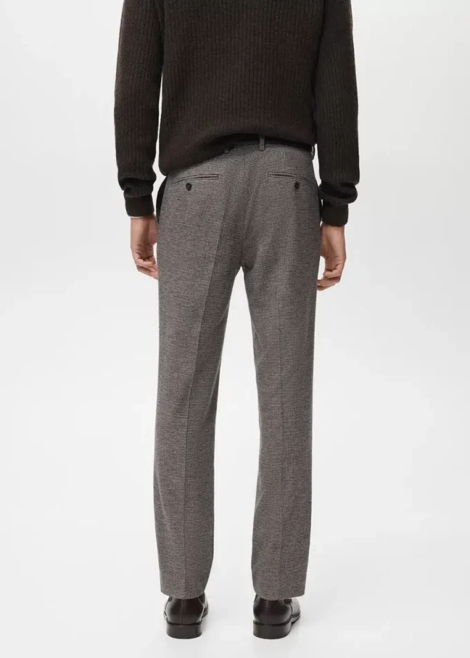 Pantalon slim en flanelle Pantalon slim en flanelle