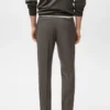 Pantalon slim en flanelle Pantalon slim en flanelle