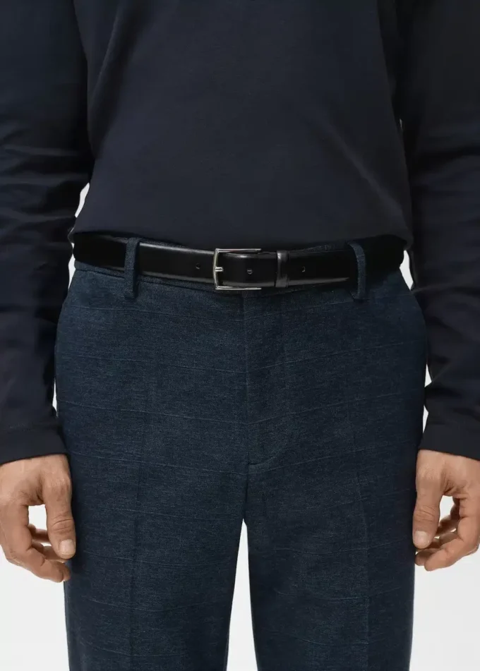 Pantalon slim en flanelle Pantalon slim en flanelle
