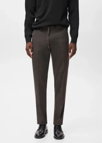 Pantalon slim en flanelle Thermolite®