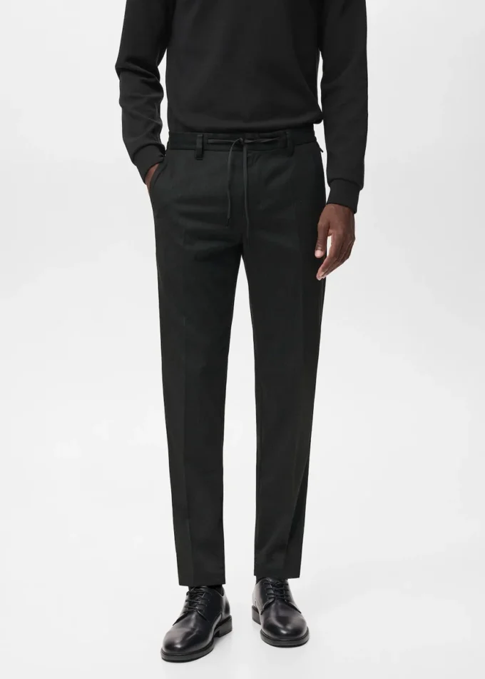 Pantalon slim en flanelle Thermolite® Pantalon slim en flanelle Thermolite®