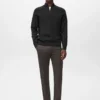Pantalon slim en flanelle Thermolite® Pantalon slim en flanelle Thermolite®