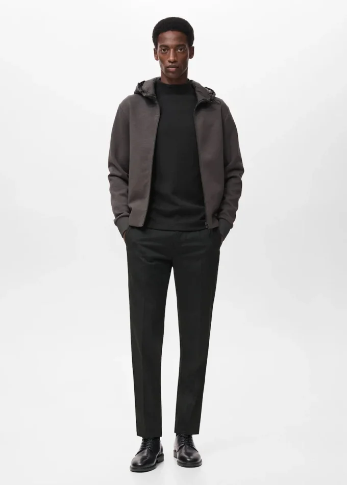 Pantalon slim en flanelle Thermolite® Pantalon slim en flanelle Thermolite®