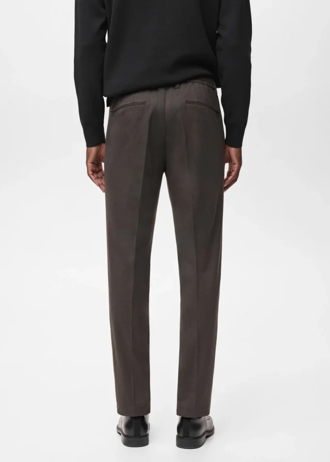 Pantalon slim en flanelle Thermolite® Pantalon slim en flanelle Thermolite®