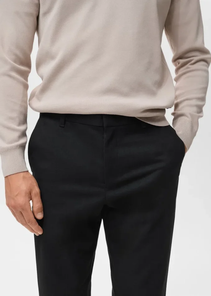 Pantalon slim en flanelle Thermolite® Pantalon slim en flanelle Thermolite®